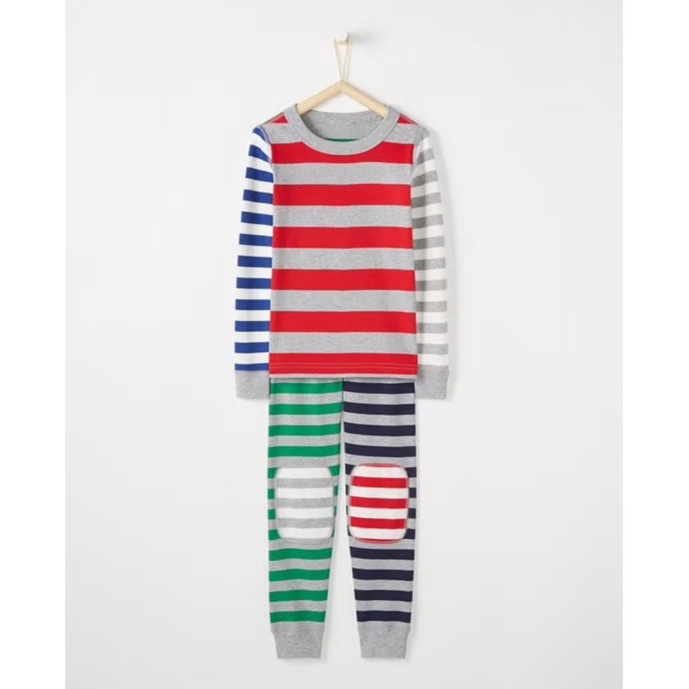 Hanna Andersson HannaJams Colorful Stripe Pajama Set Size XS